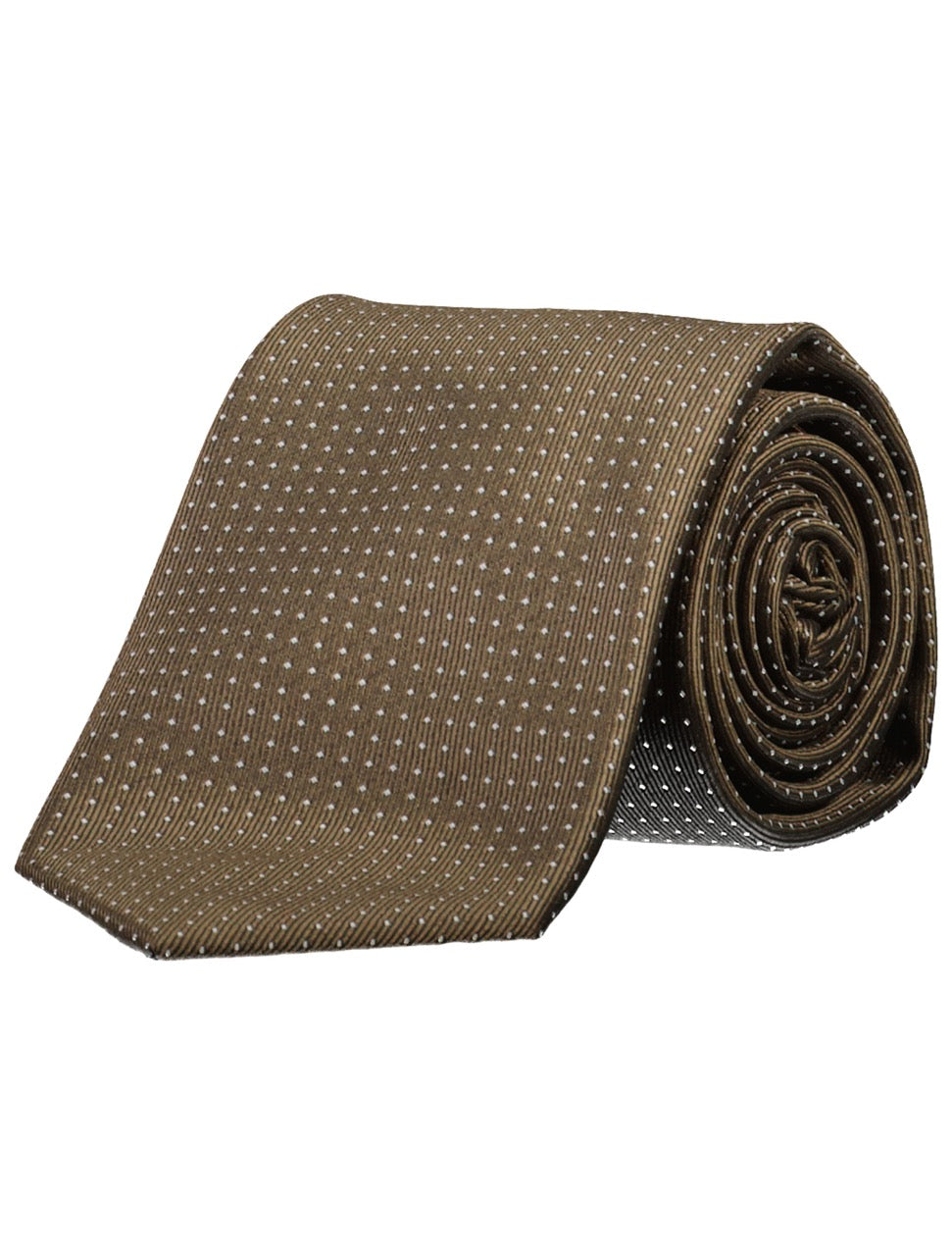 SLIPS - Polyester tie with dots 7 cm -  - Hr Ravn
