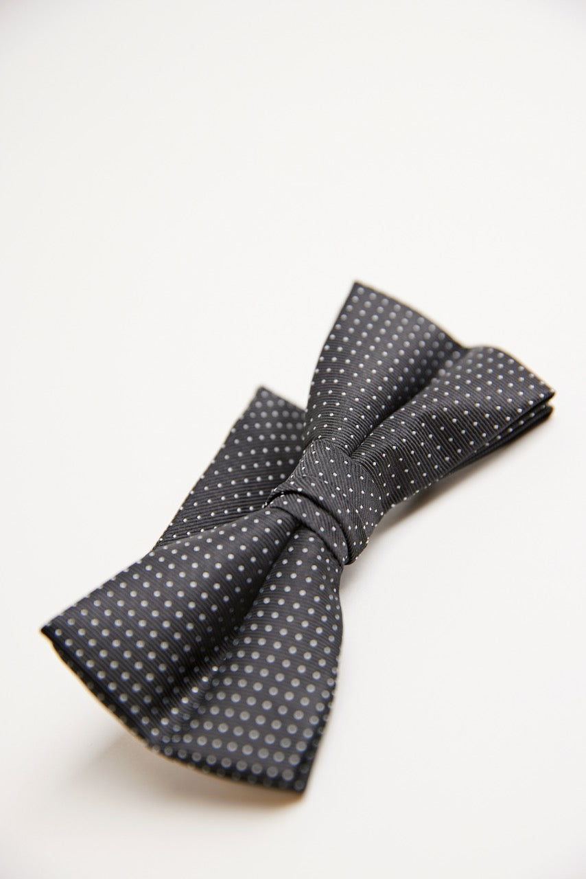 BUTTERFLY - Polyester bow tie with dots -  - Hr Ravn
