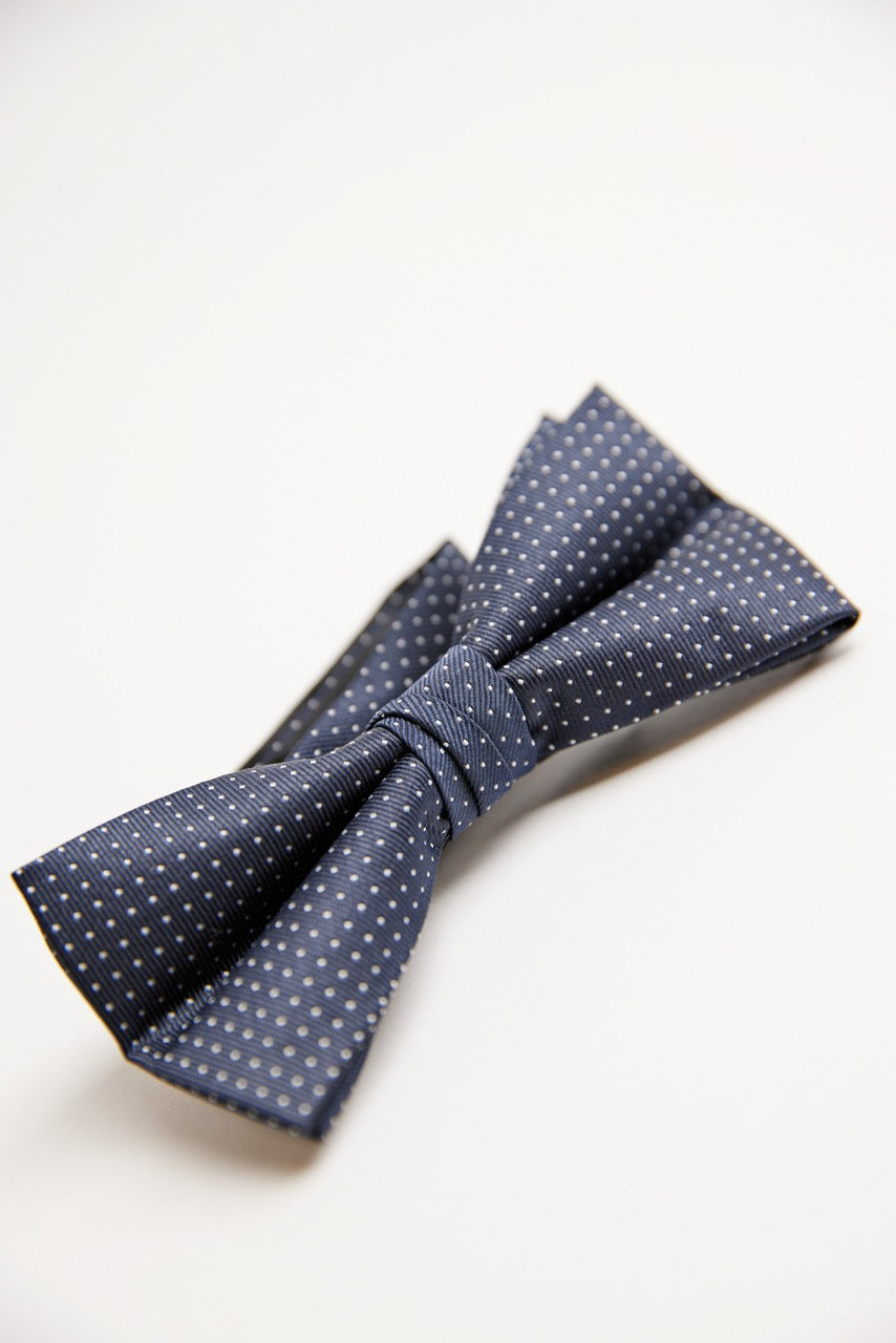 BUTTERFLY - Polyester bow tie with dots -  - Hr Ravn