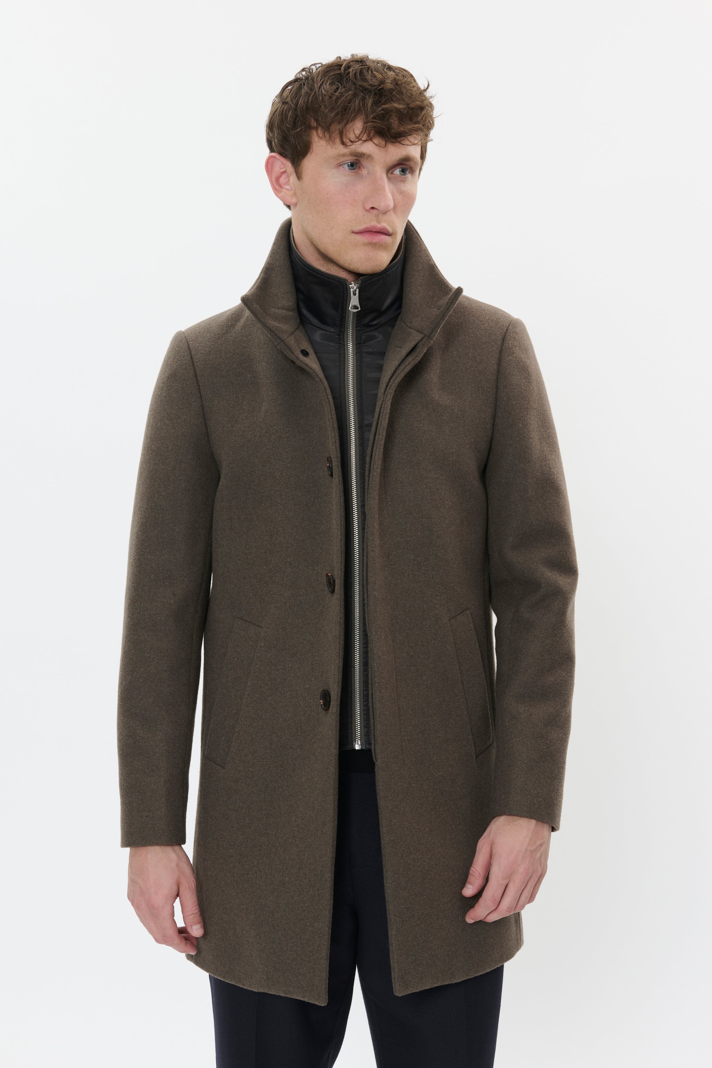 OVERTØJ - Harvey N Wool Coat - - Hr Ravn