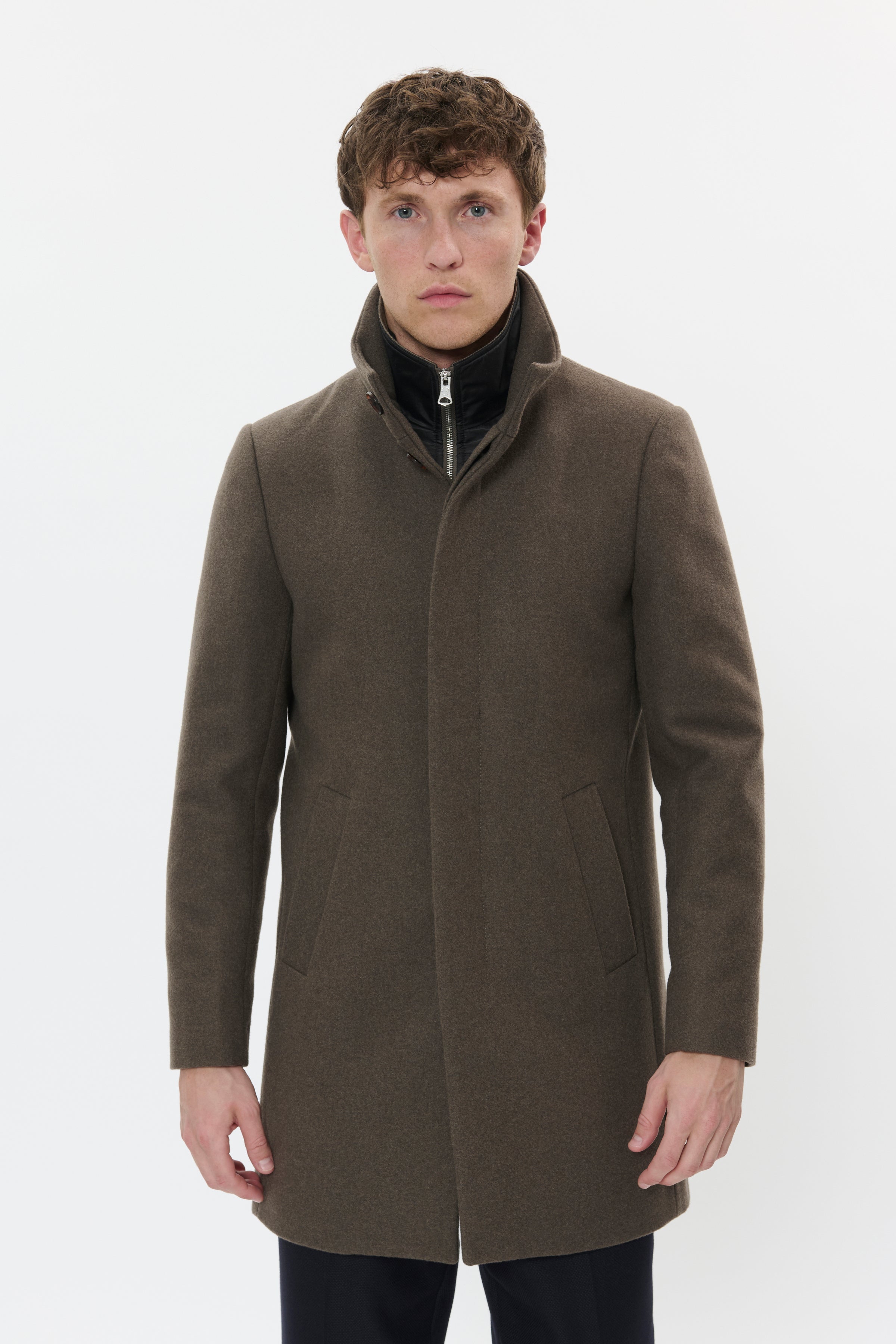 OVERTØJ - Harvey N Wool Coat - - Hr Ravn
