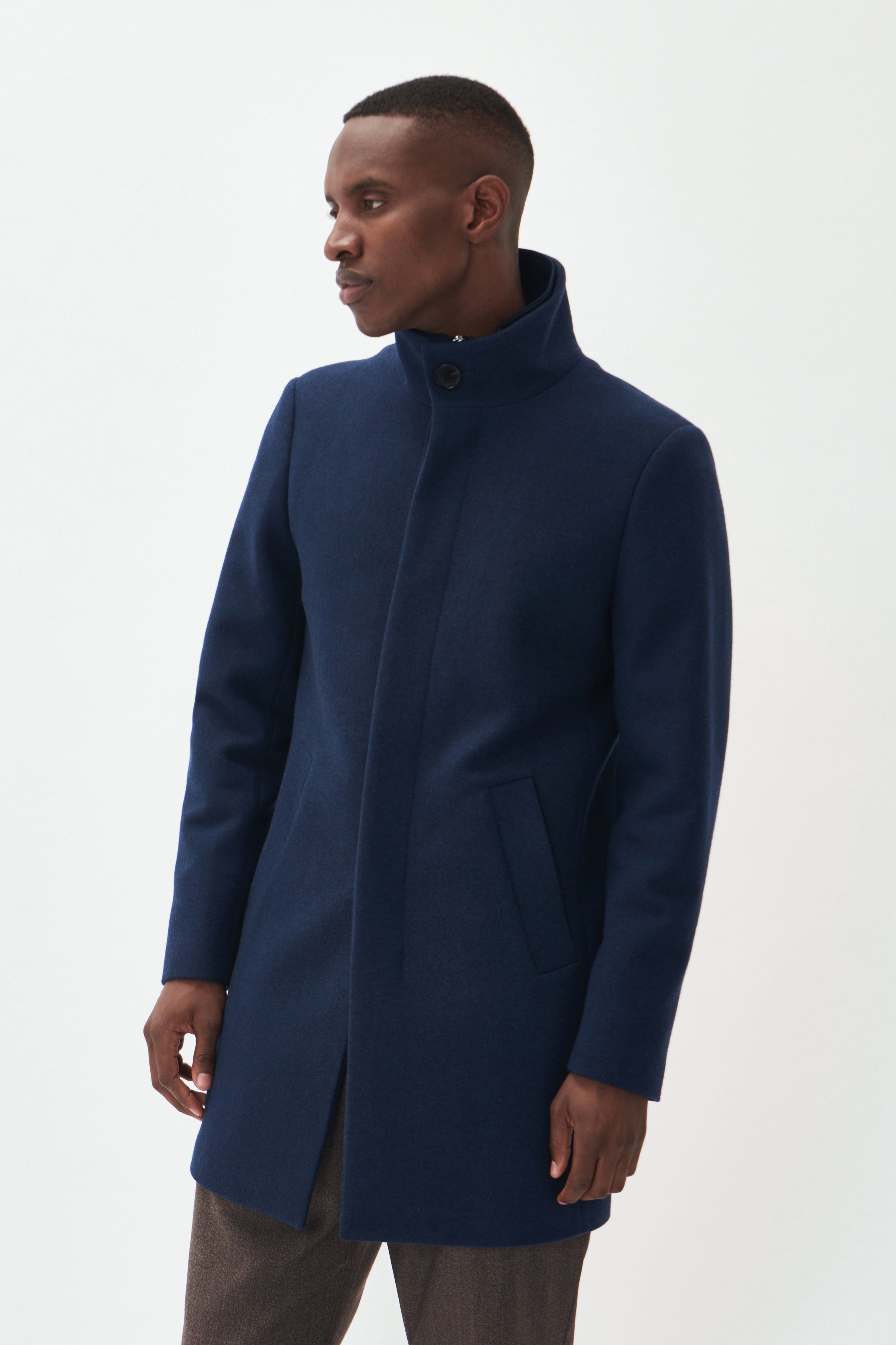 OVERTØJ - Harvey N Wool Coat - - Hr Ravn