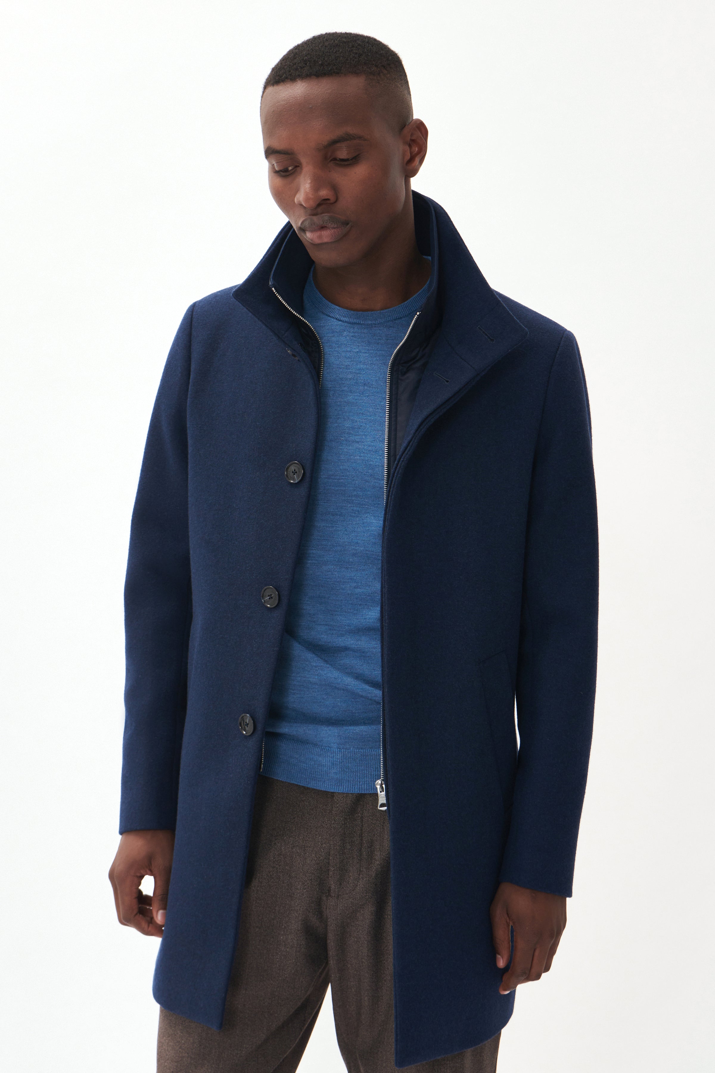 OVERTØJ - Harvey N Wool Coat - - Hr Ravn