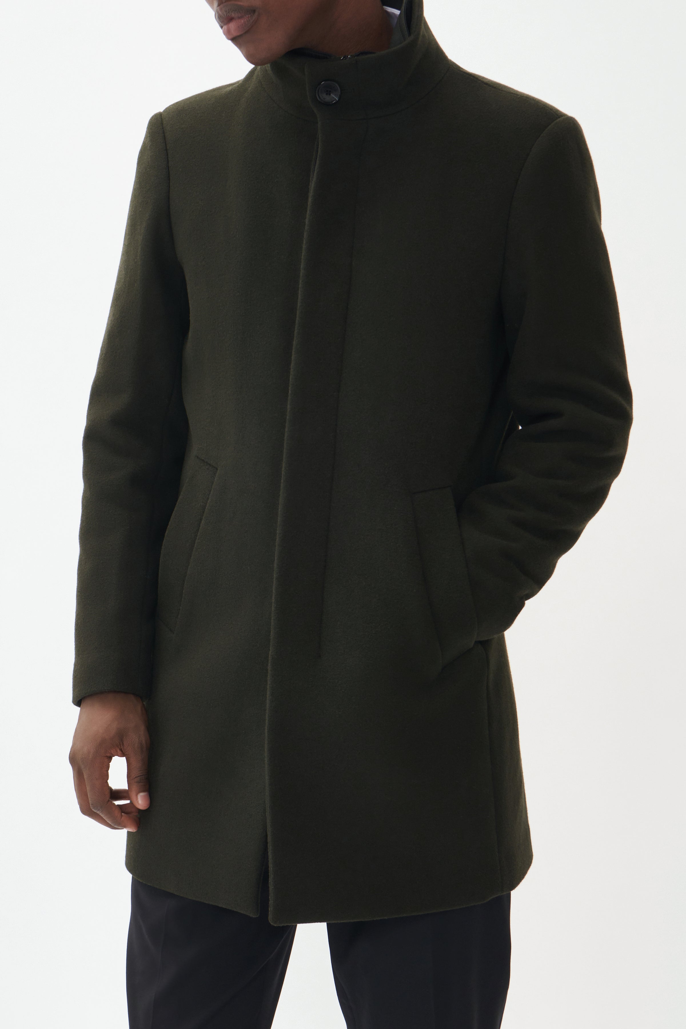 OVERTØJ - Harvey N Wool Coat - - Hr Ravn