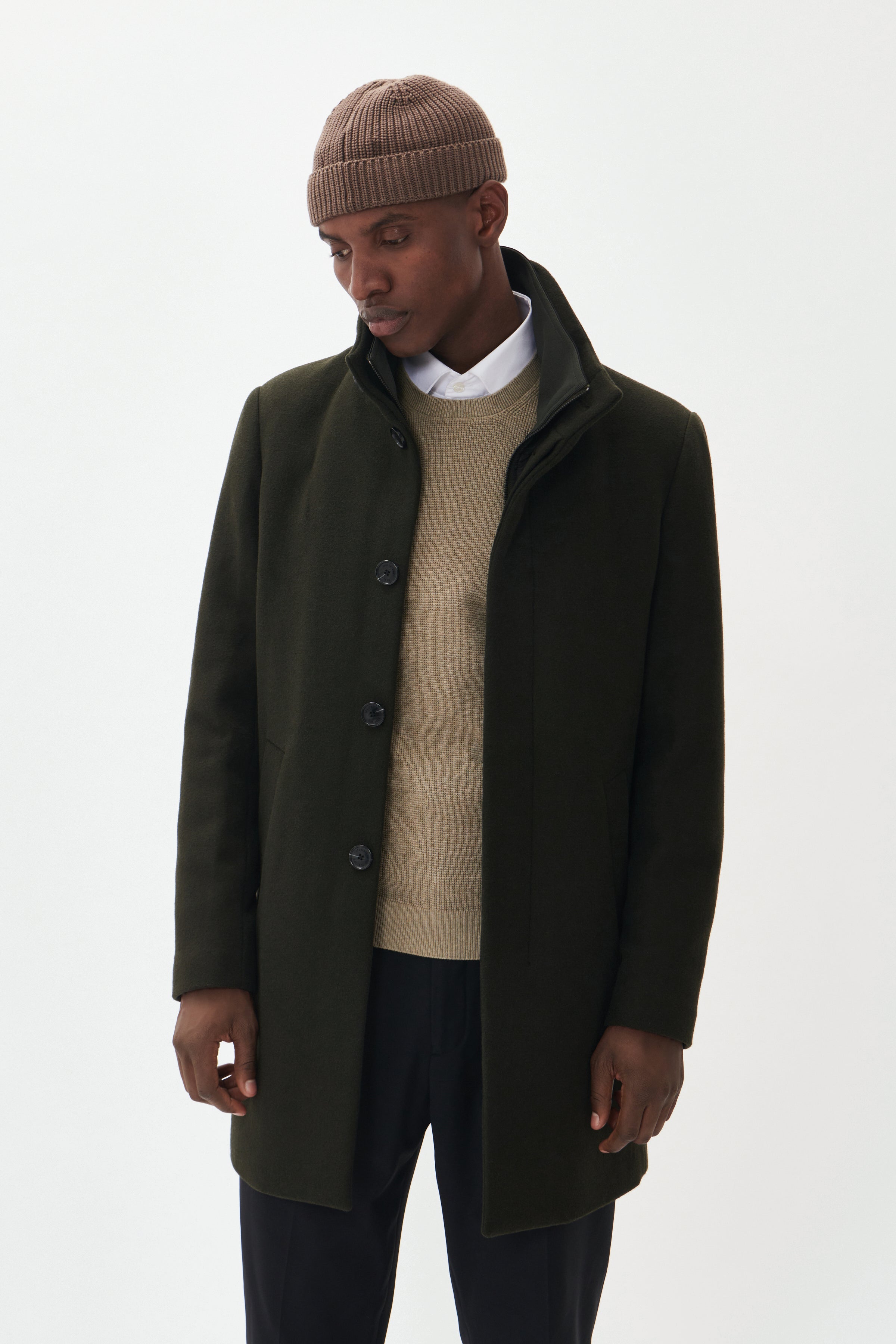 OVERTØJ - Harvey N Wool Coat - - Hr Ravn