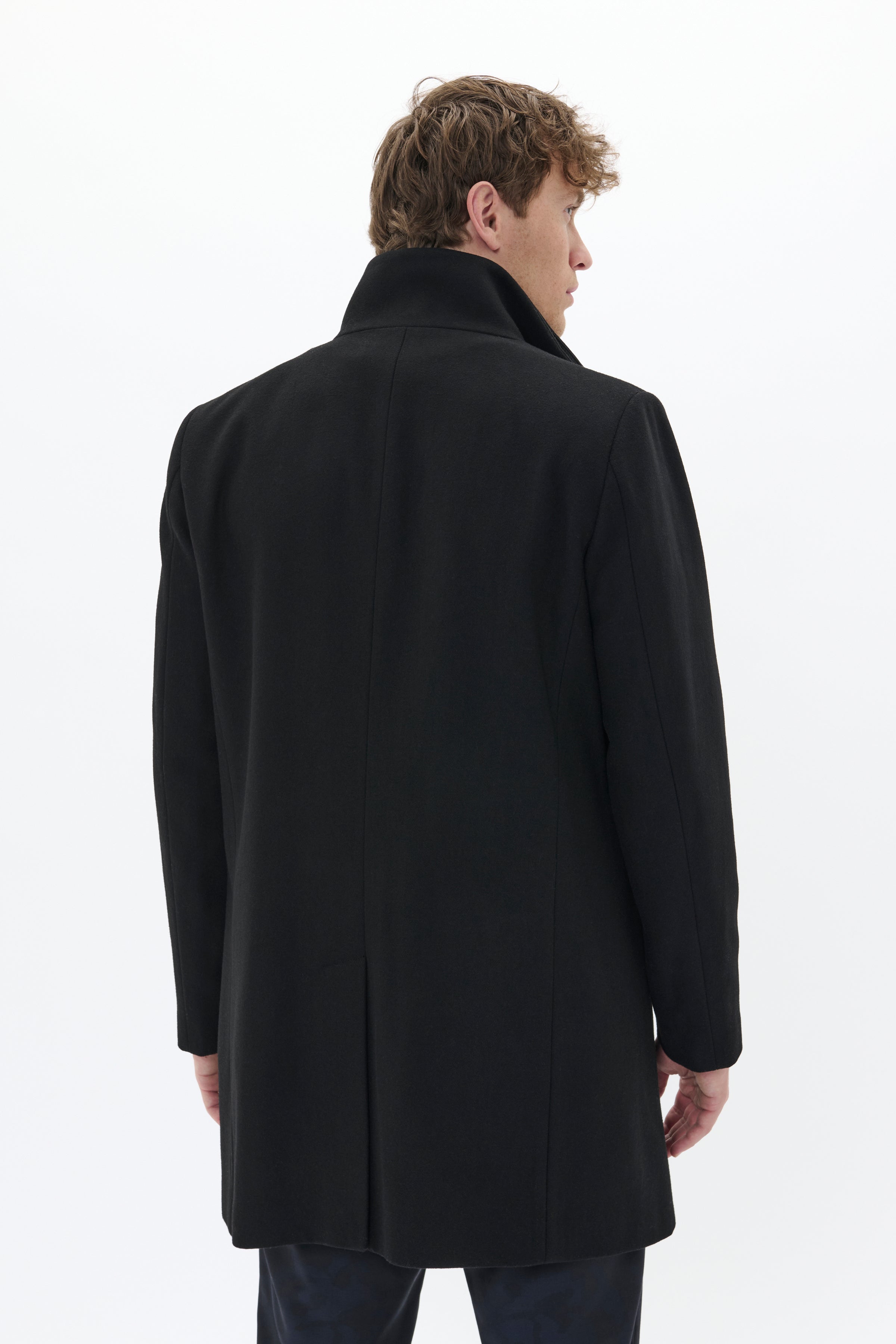 OVERTØJ - Harvey N Wool Coat - - Hr Ravn