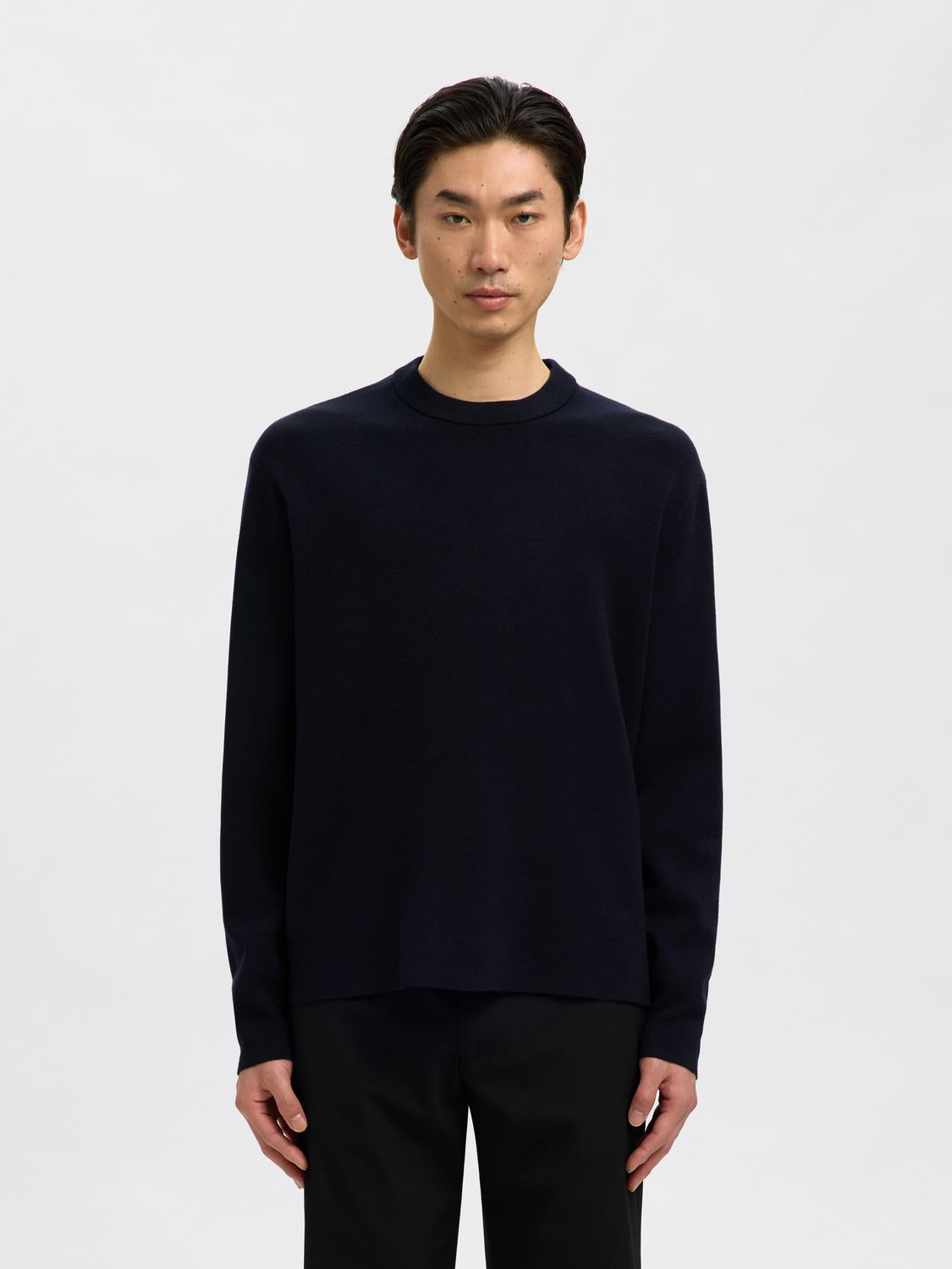 Pullovers - Slhteller Fn Relaxed Crew Neck Noos - - Hr Ravn