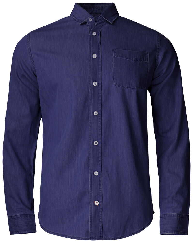 LANGÆRMEDE SKJORTER - Ellensburg Denim shirt - - Hr Ravn