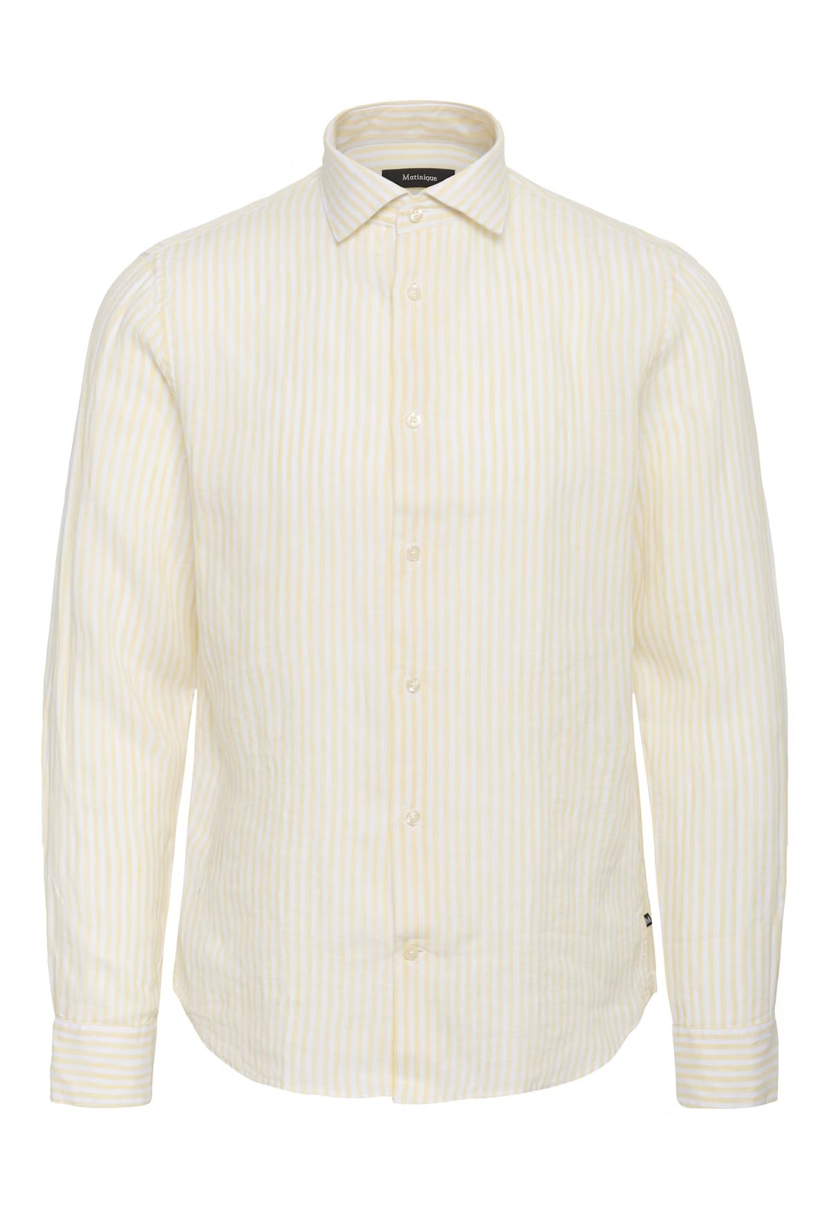 LANGE SKJORTER - MAmarc Short Linen Shirt - - Hr Ravn