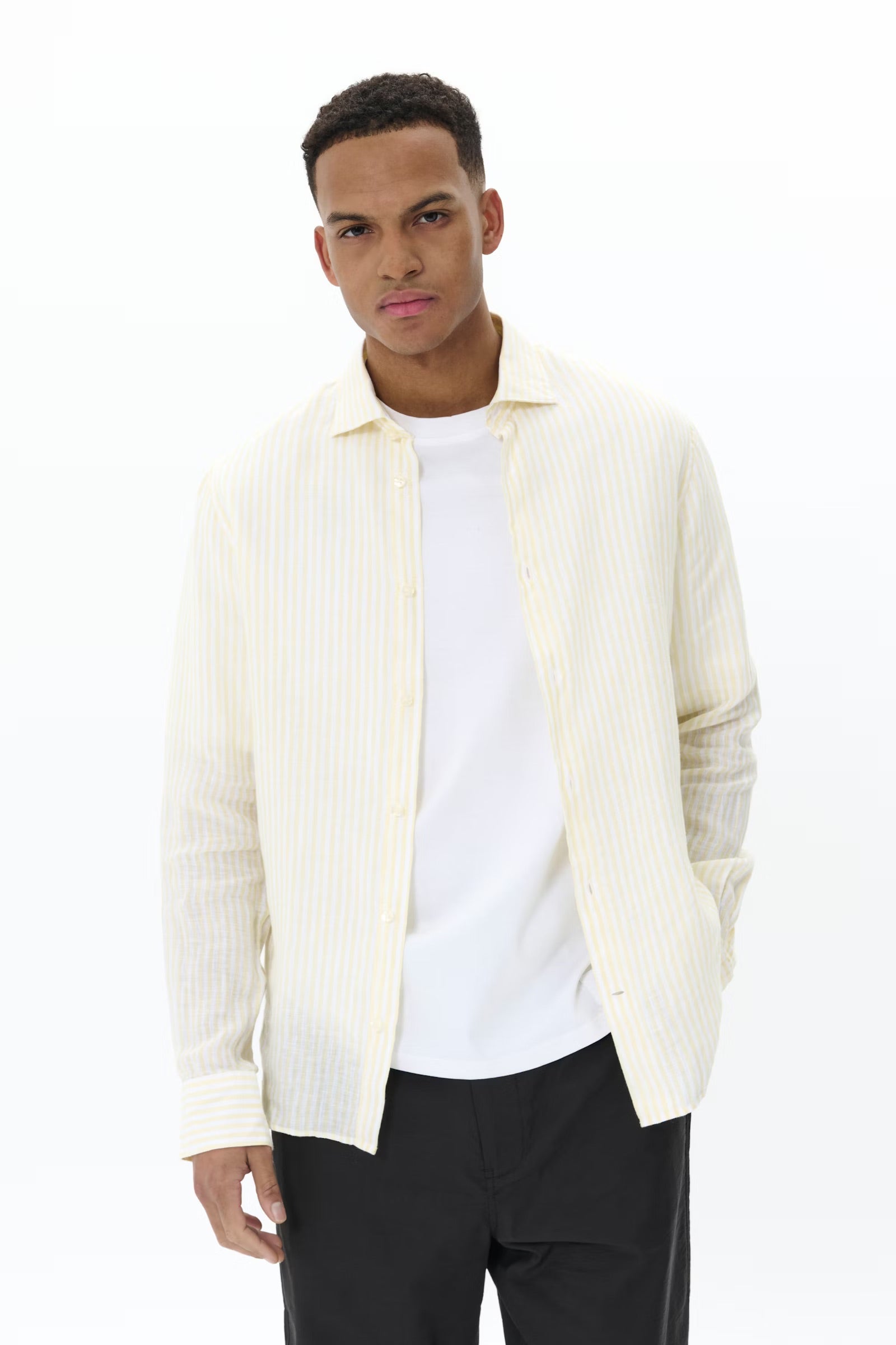 LANGE SKJORTER - MAmarc Short Linen Shirt - - Hr Ravn