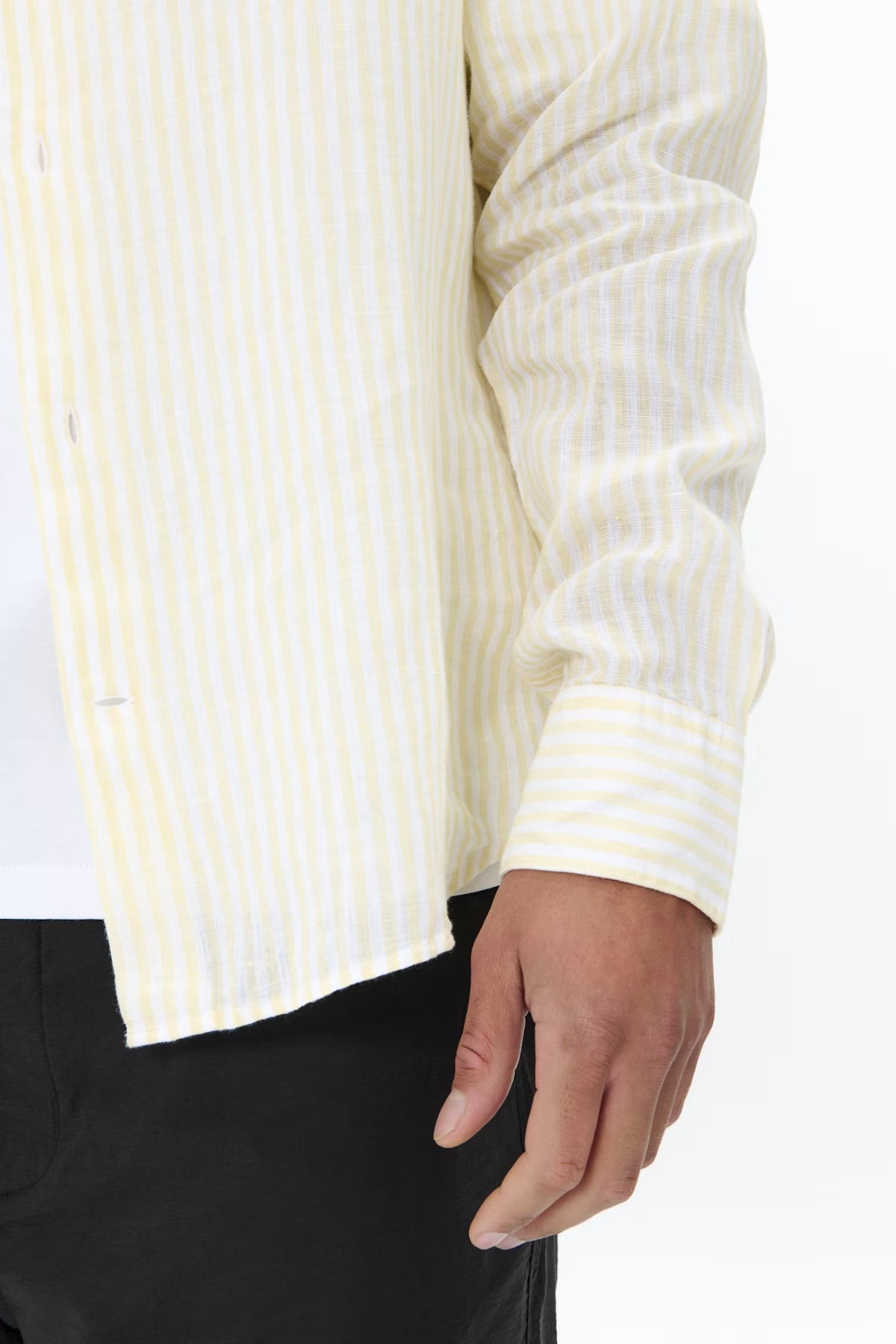 LANGE SKJORTER - MAmarc Short Linen Shirt - - Hr Ravn