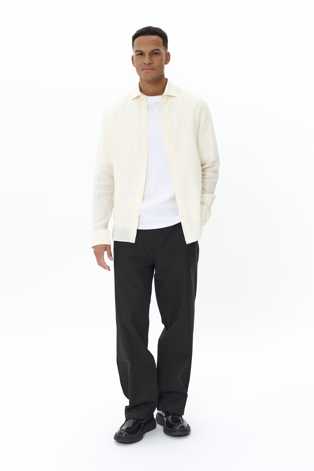 LANGE SKJORTER - MAmarc Short Linen Shirt - - Hr Ravn