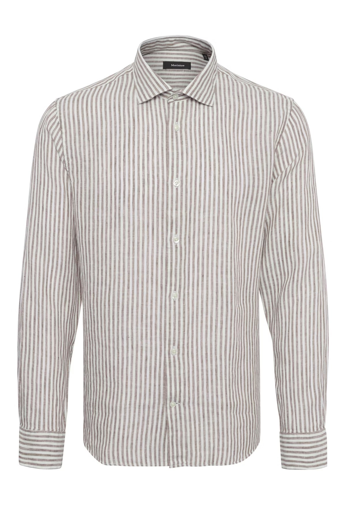 LANGE SKJORTER - MAmarc Short Linen Shirt - - Hr Ravn