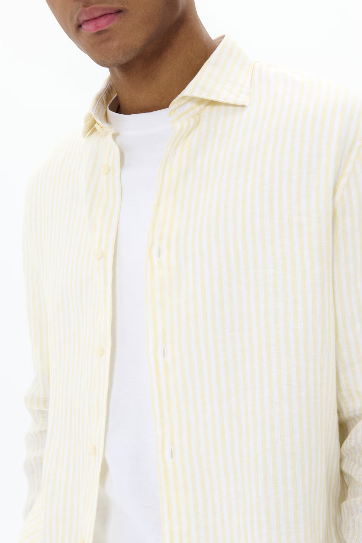 LANGE SKJORTER - MAmarc Short Linen Shirt - - Hr Ravn