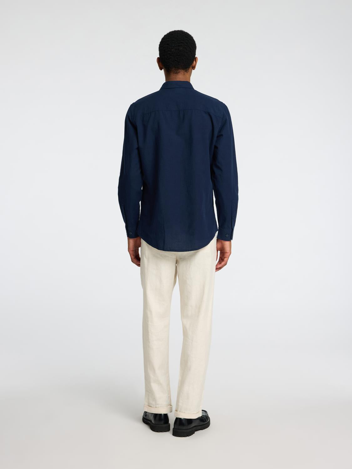 Slhslim-Sun Shirt Ls Noos