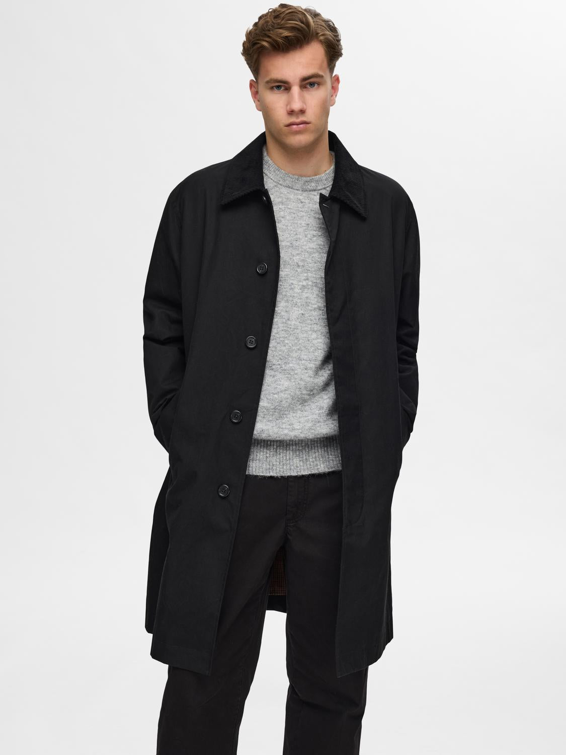 Pullovers - Slhrai Ls Knit Crew Neck Noos - - Hr Ravn