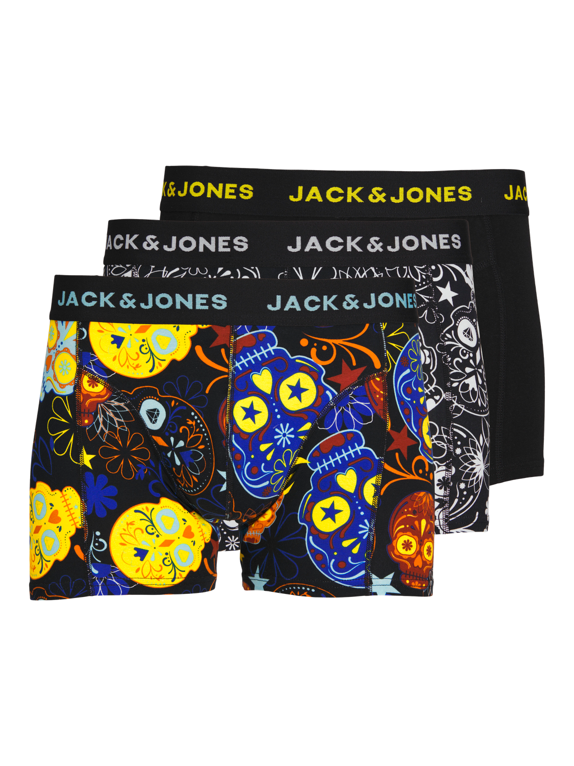 Trunks - Jacsugar Skull Trunks 3 Pack. Noos - - Hr Ravn