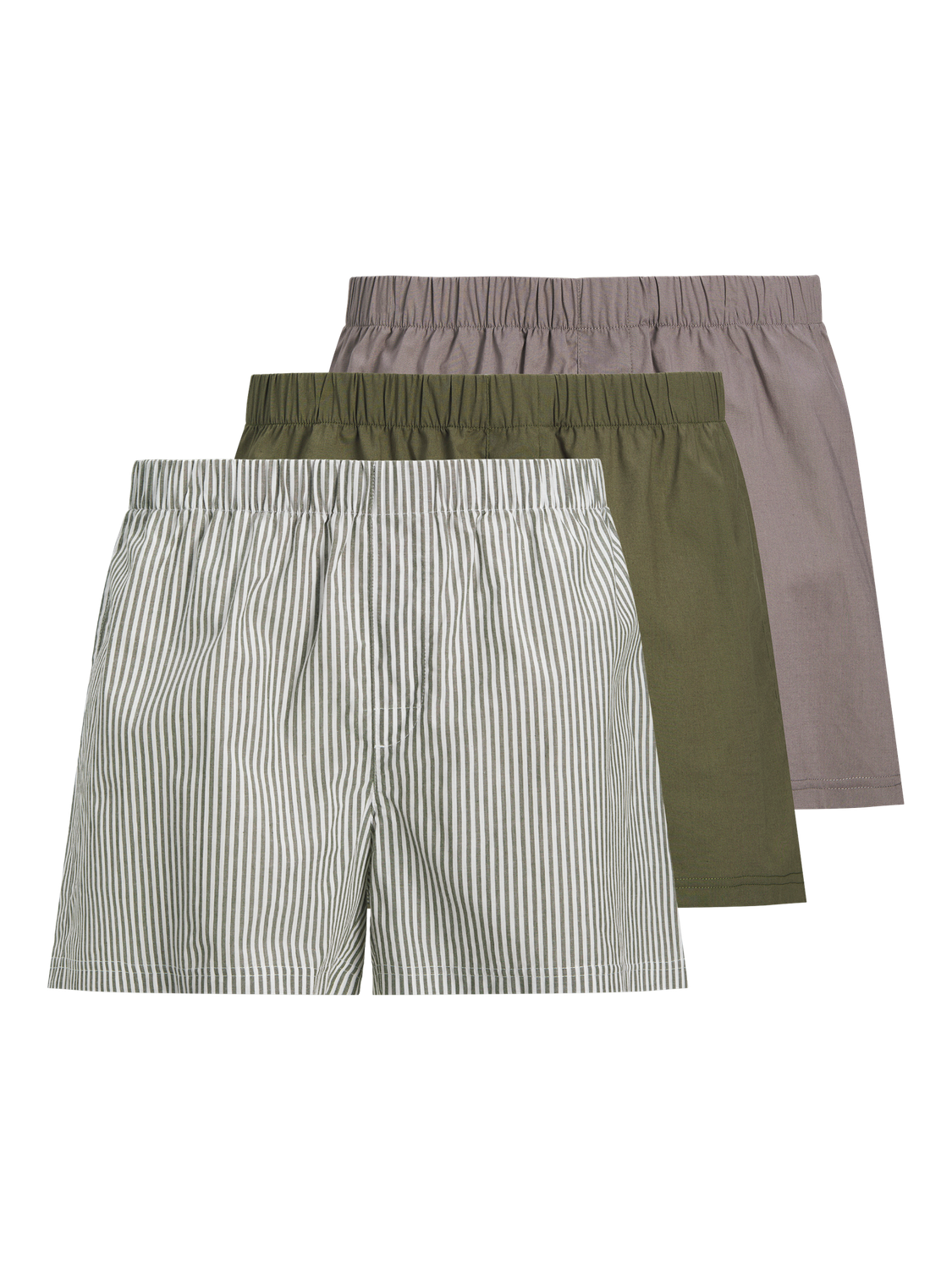 UNDERBUKSER - Jacmilano Woven Boxers 3 Pack Noos - - Hr Ravn