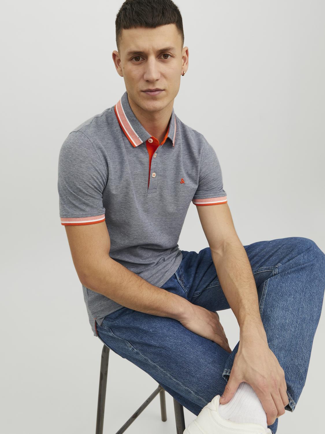 Polo Shirts - Jjepaulos Polo Ss 2Pk Mp Noos - - Hr Ravn