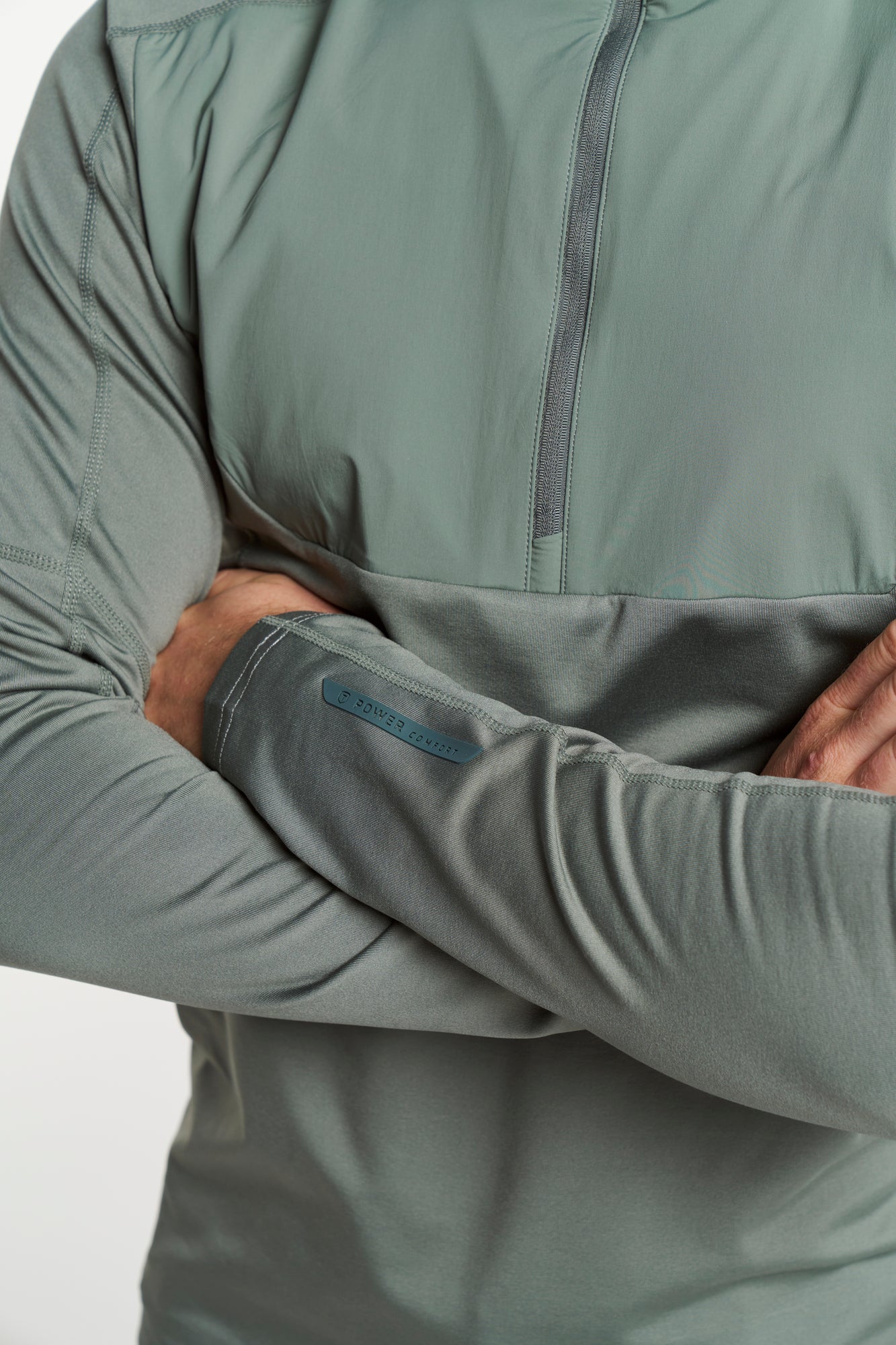 FLEECE & MIDLAYER - TXlite Windblock Halfzip herre - - Hr Ravn