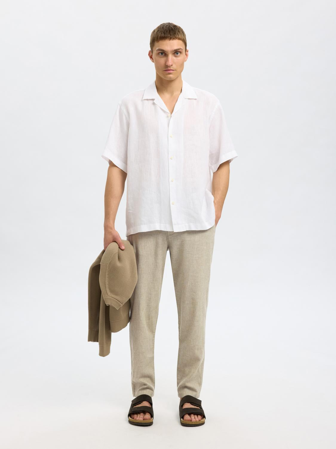 Slh172-Slimtape Brody Linen Bld Pnt Noos