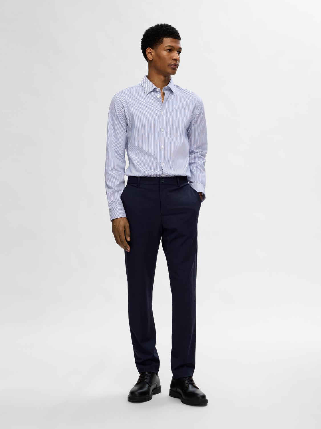 Shirts - Slhslim-Performance Shirt Ls Noos - - Hr Ravn