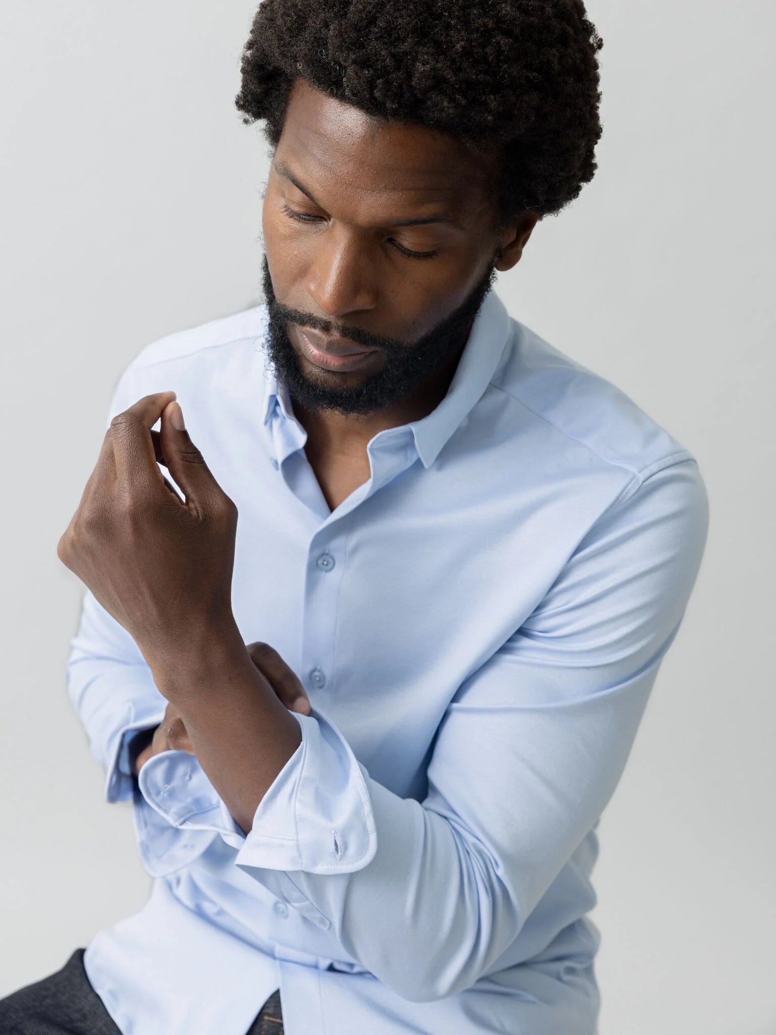 LANGE SKJORTER - MMGMarco Jersey Shirt - - Hr Ravn