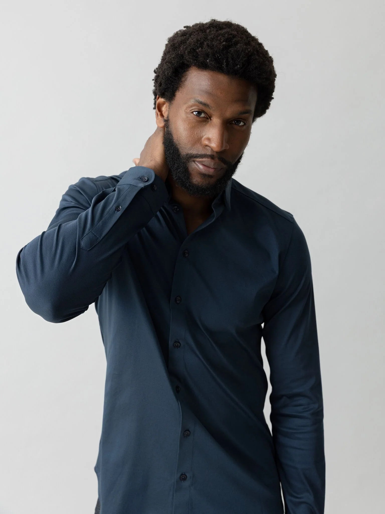 LANGE SKJORTER - MMGMarco Jersey Shirt - - Hr Ravn