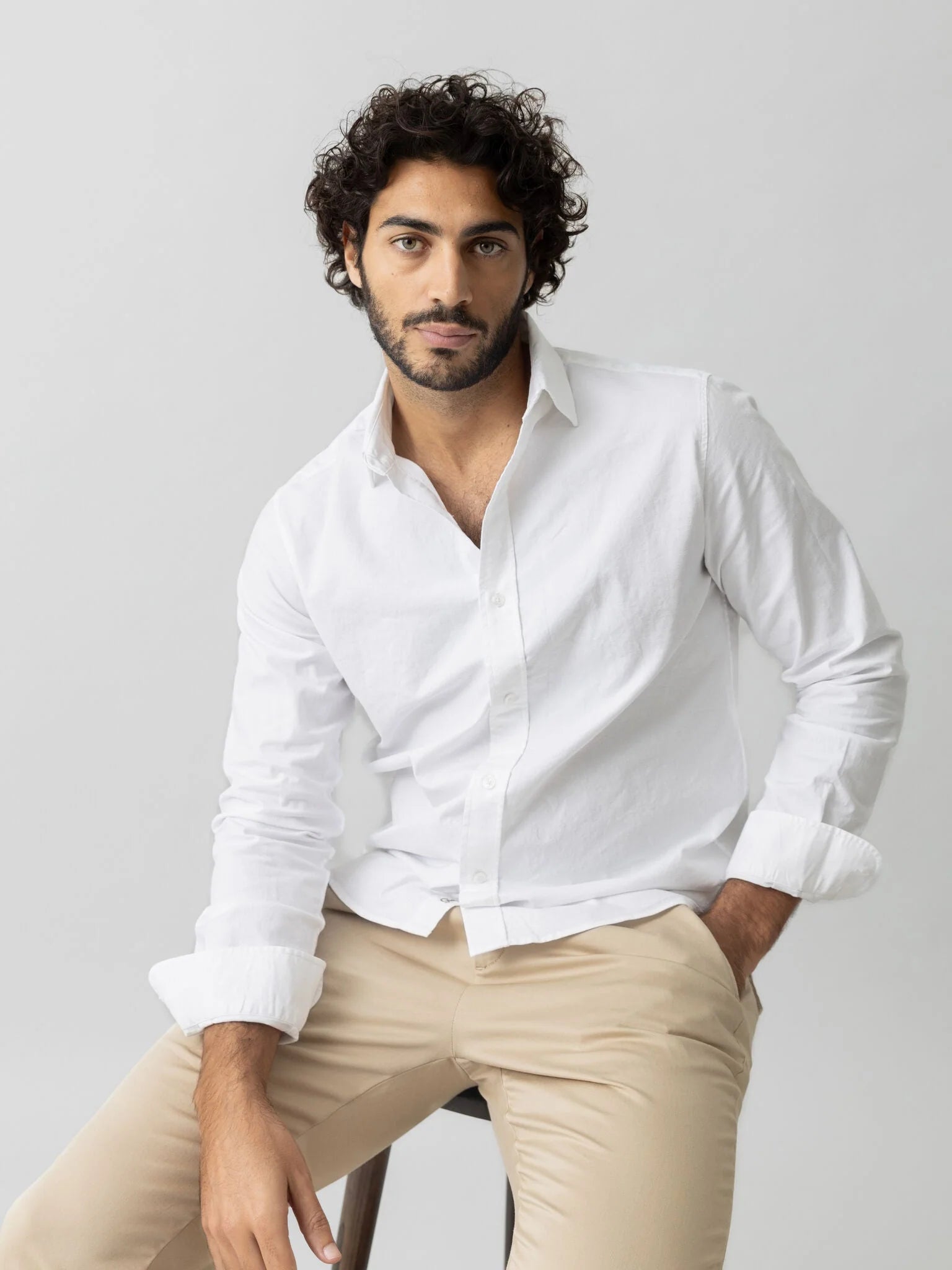 LANGE SKJORTER - MMGMarco Oxford Shirt - - Hr Ravn