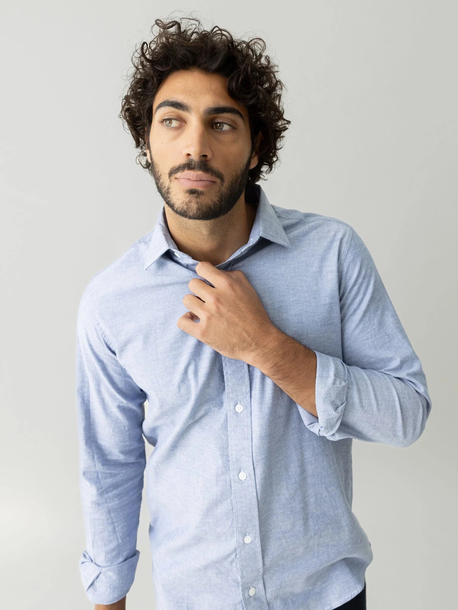 LANGE SKJORTER - MMGMarco Oxford Shirt - - Hr Ravn