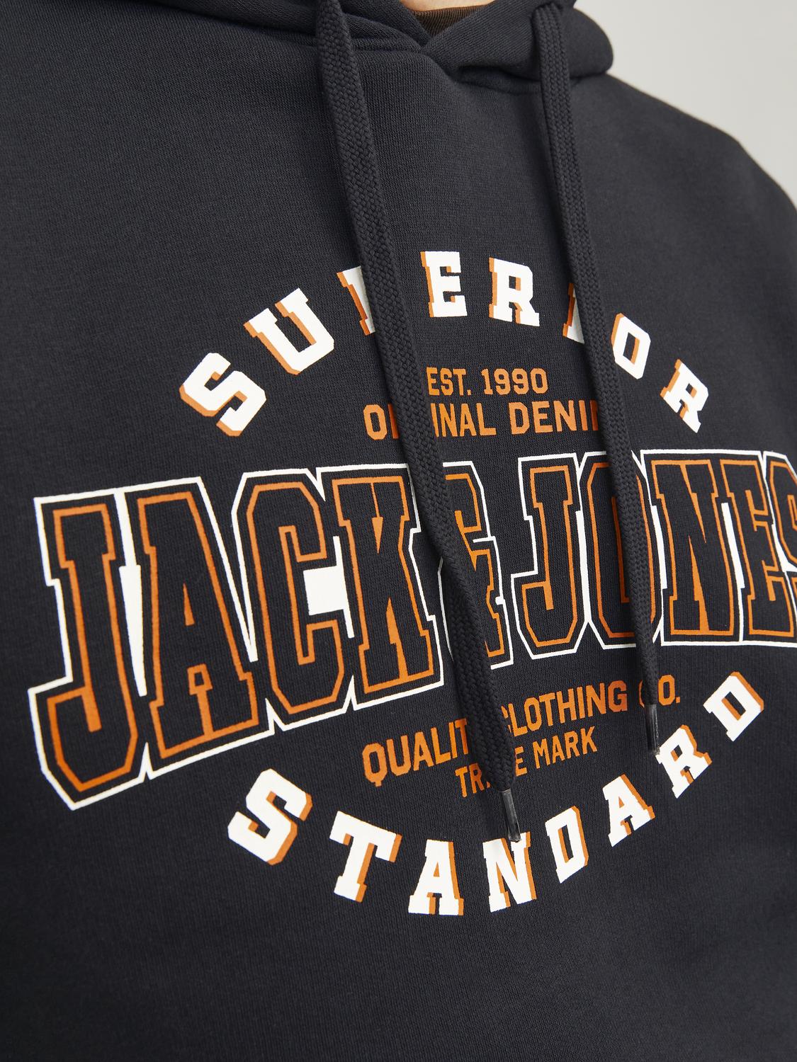 Jjelogo Sweat Hood 2 Col 24/25 Noos