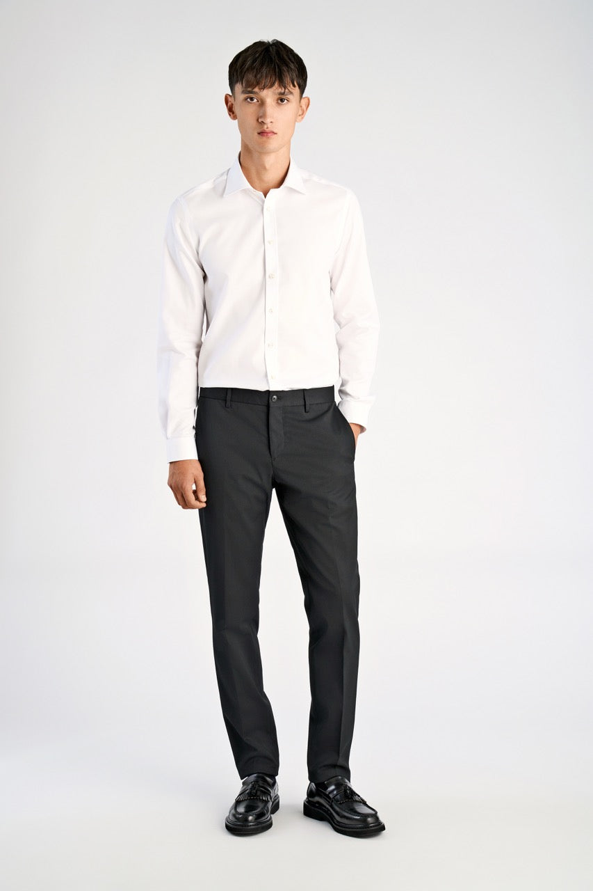 Water repellent wool mix pants