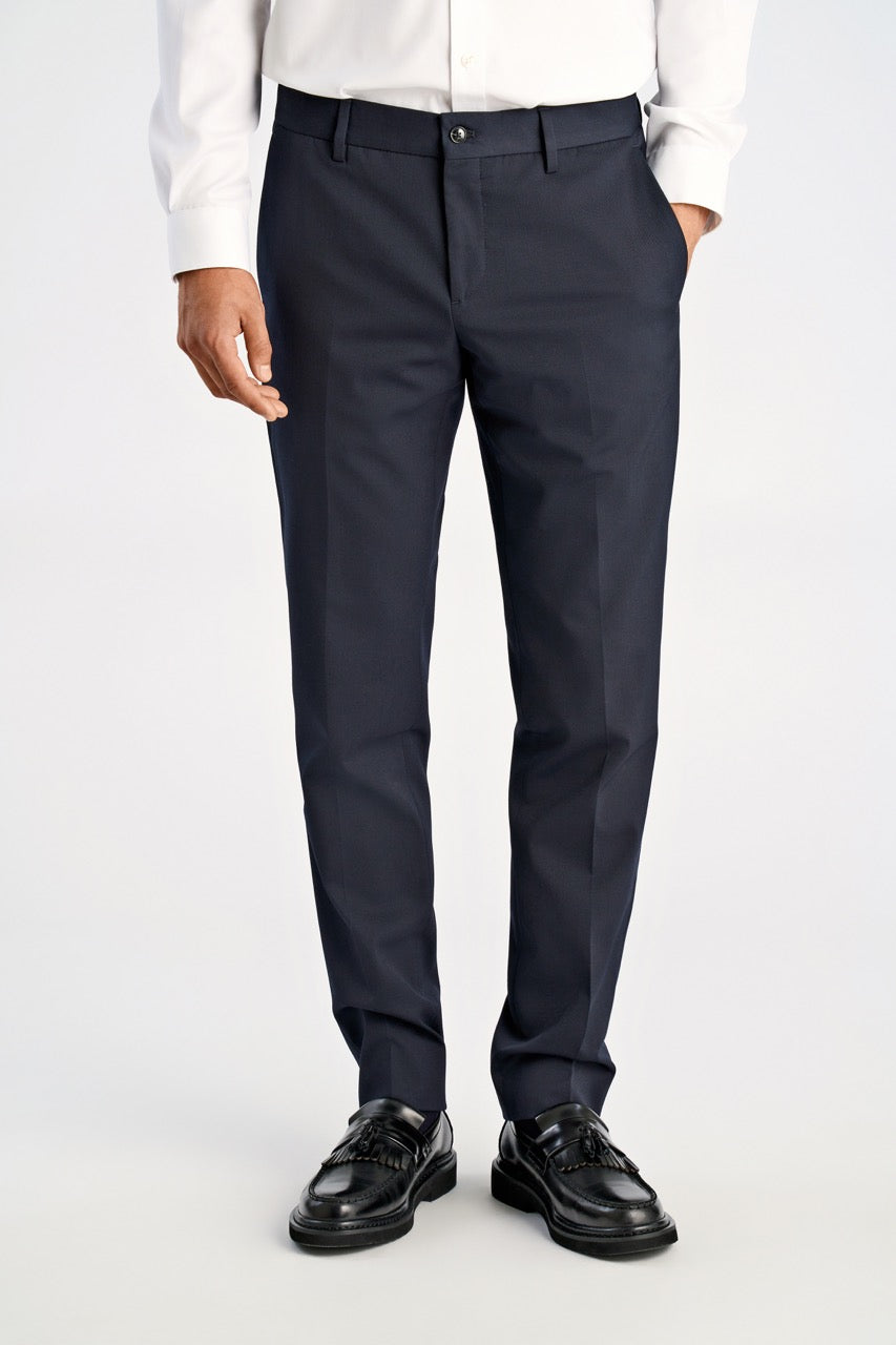 Water repellent wool mix pants