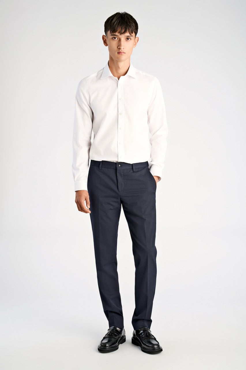 Water repellent wool mix pants