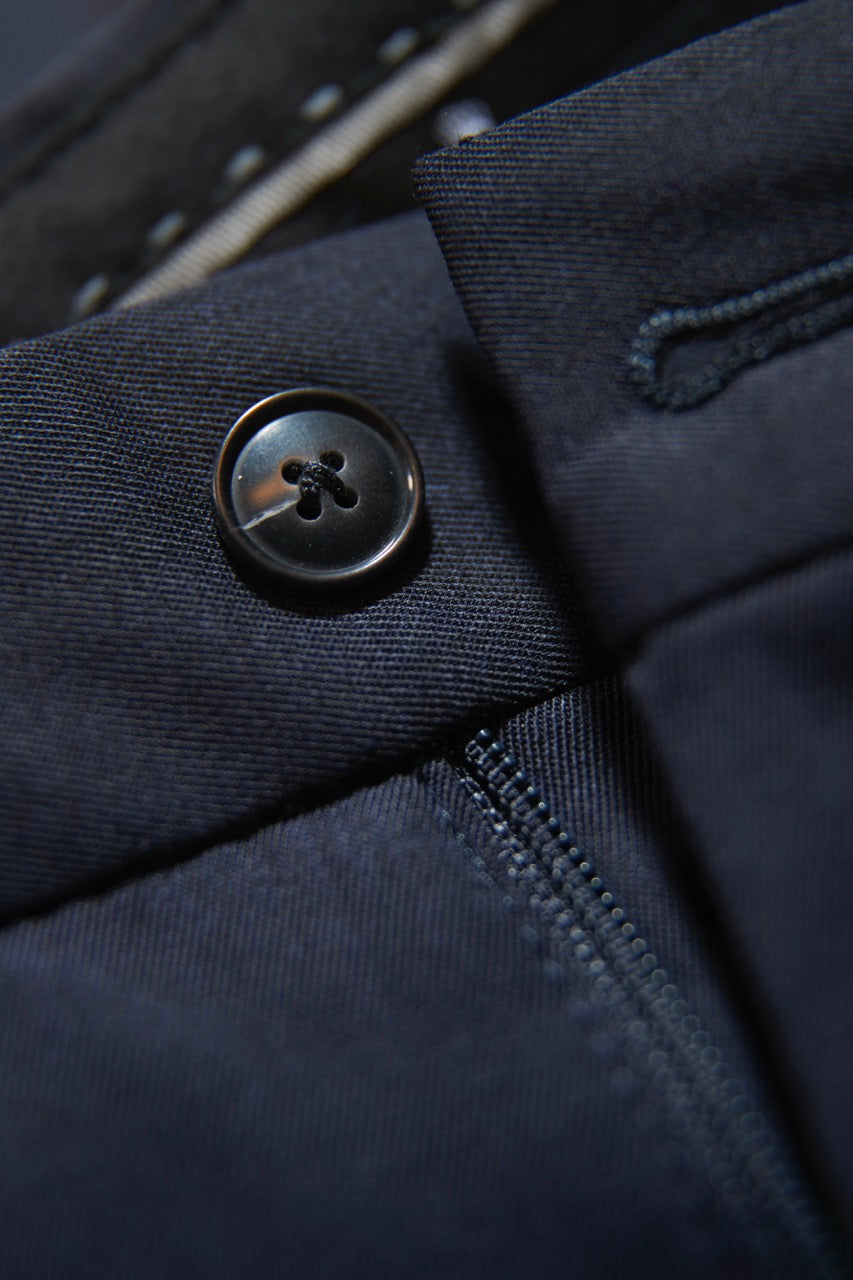 Water repellent wool mix pants