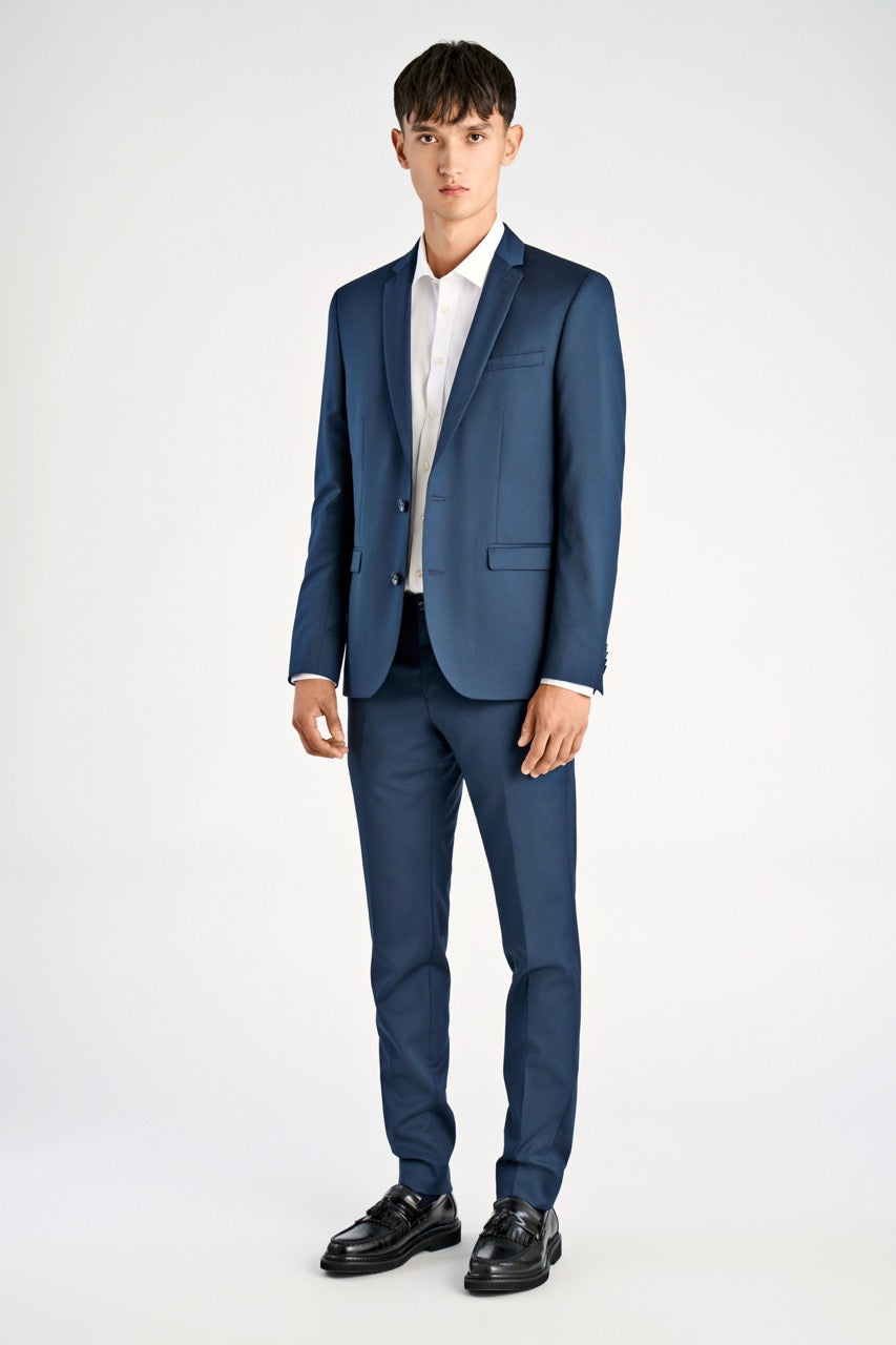 Wool suiting blazer