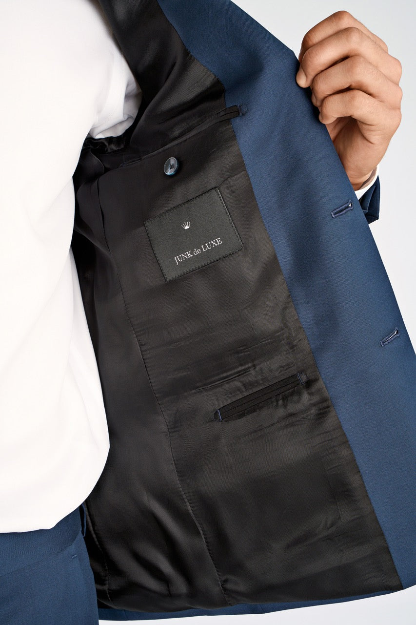 Wool suiting blazer