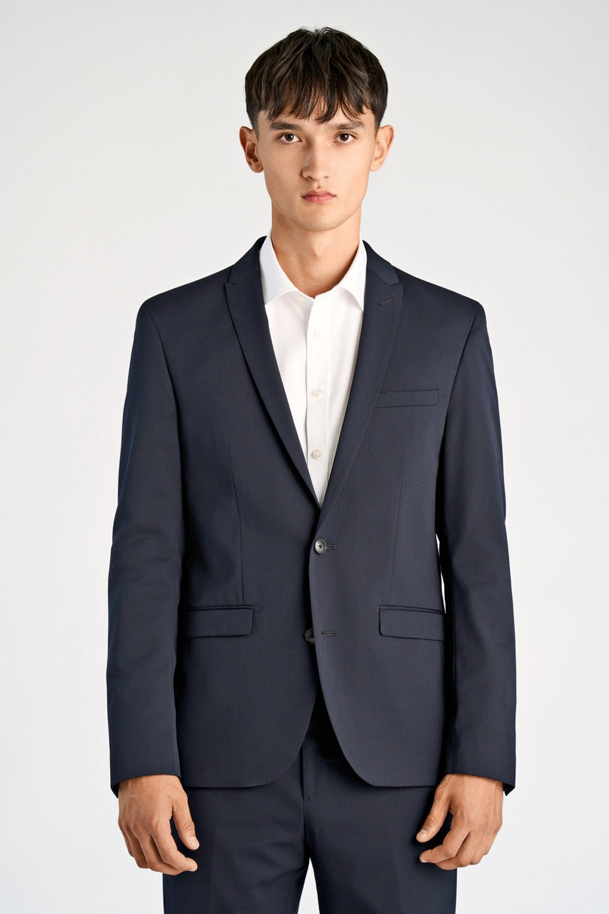 Water repellent wool mix blz