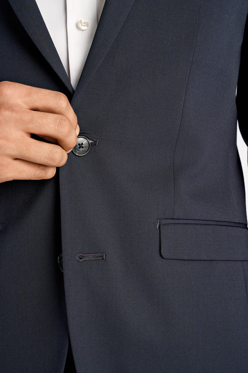 Water repellent wool mix blz