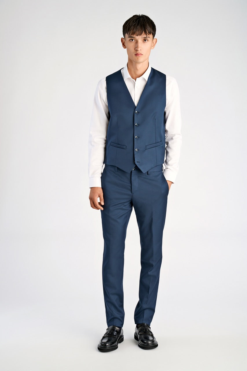 Wool suiting waistcoat