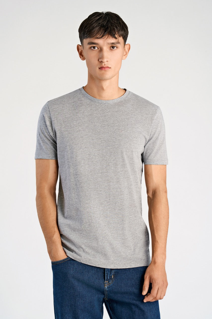 Round neck tee S/S