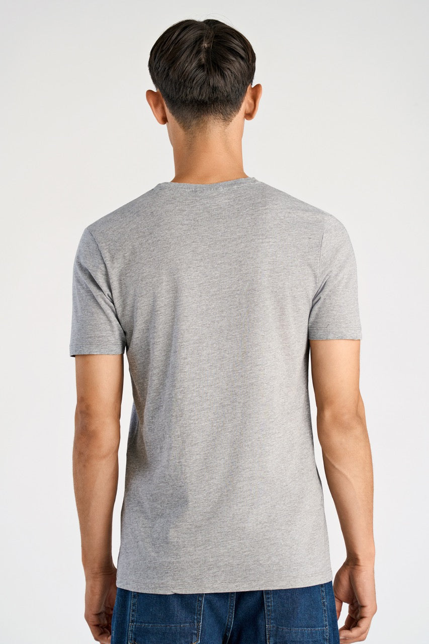 Round neck tee S/S