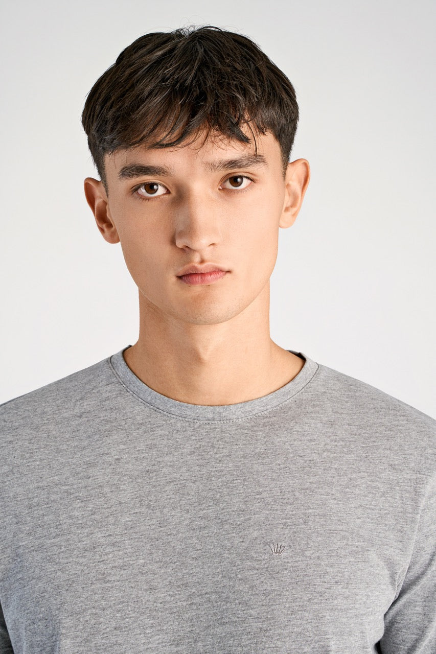 Round neck tee S/S
