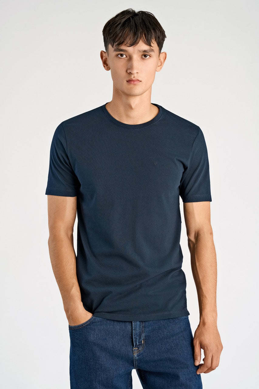 Round neck tee S/S