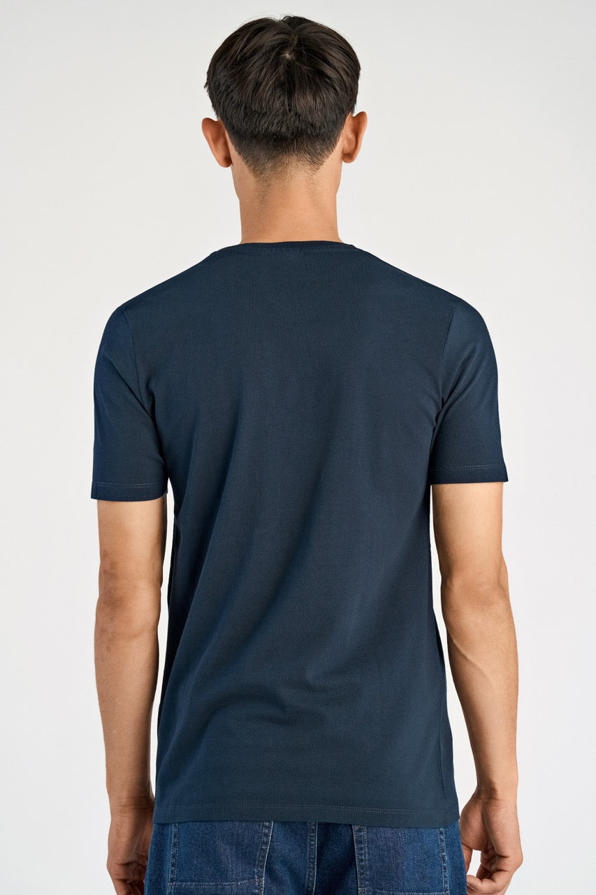 Round neck tee S/S