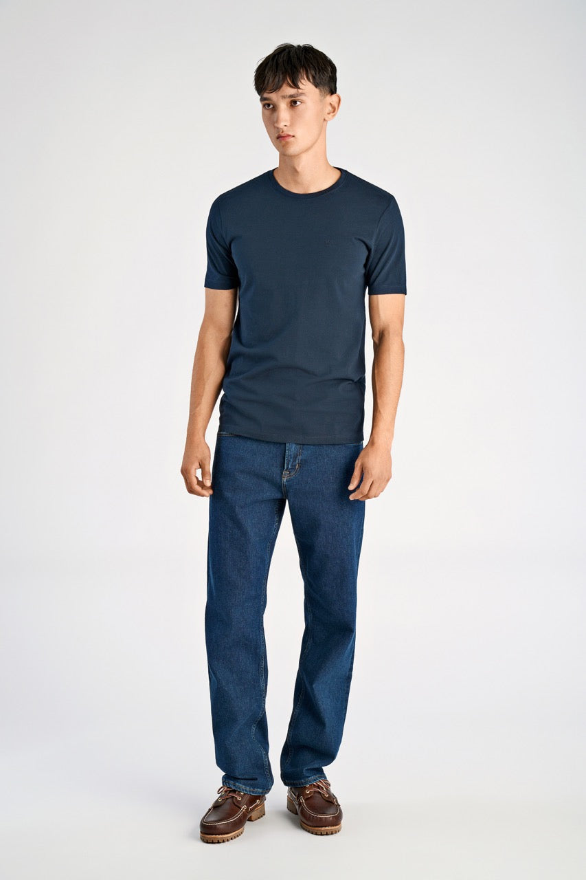 Round neck tee S/S