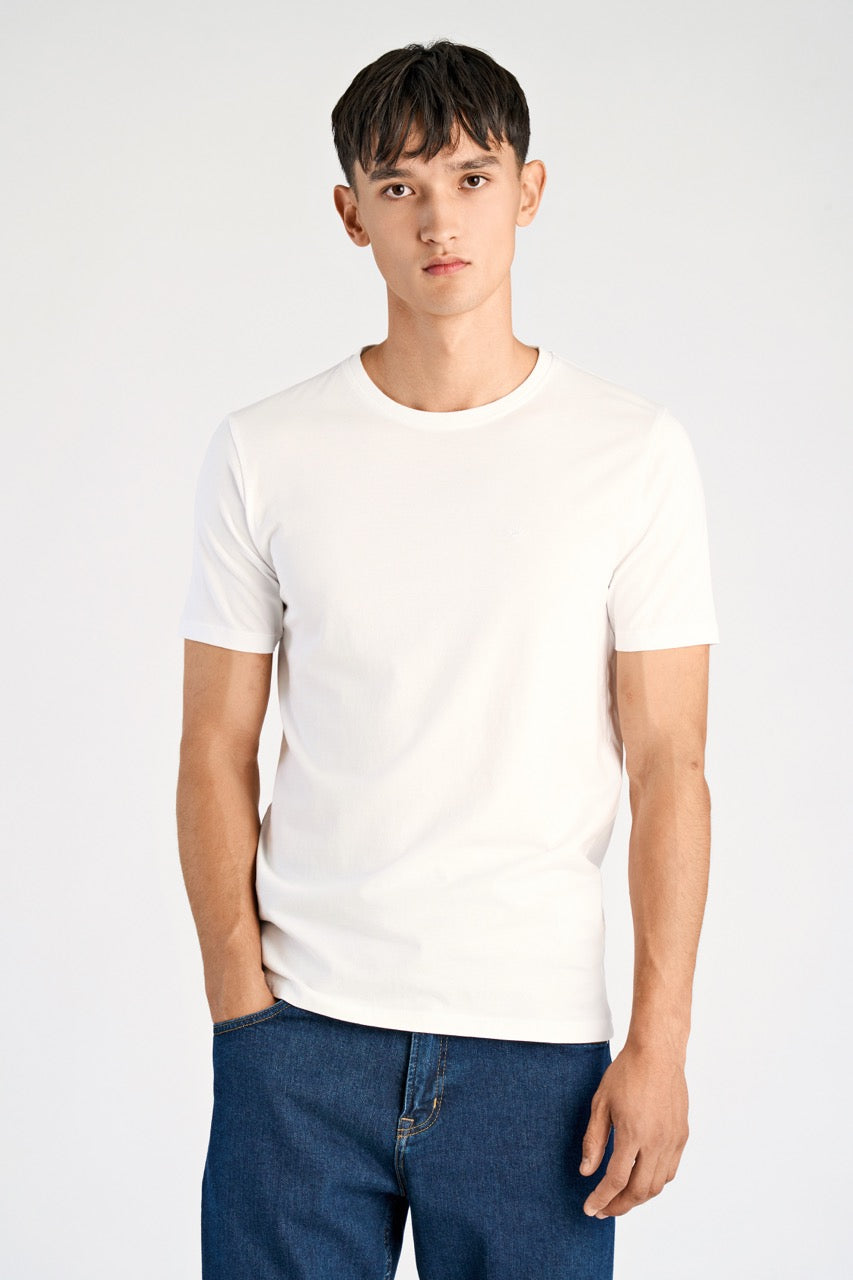 Round neck tee S/S