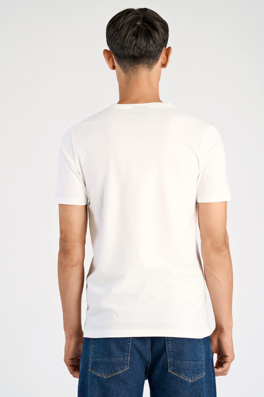 Round neck tee S/S