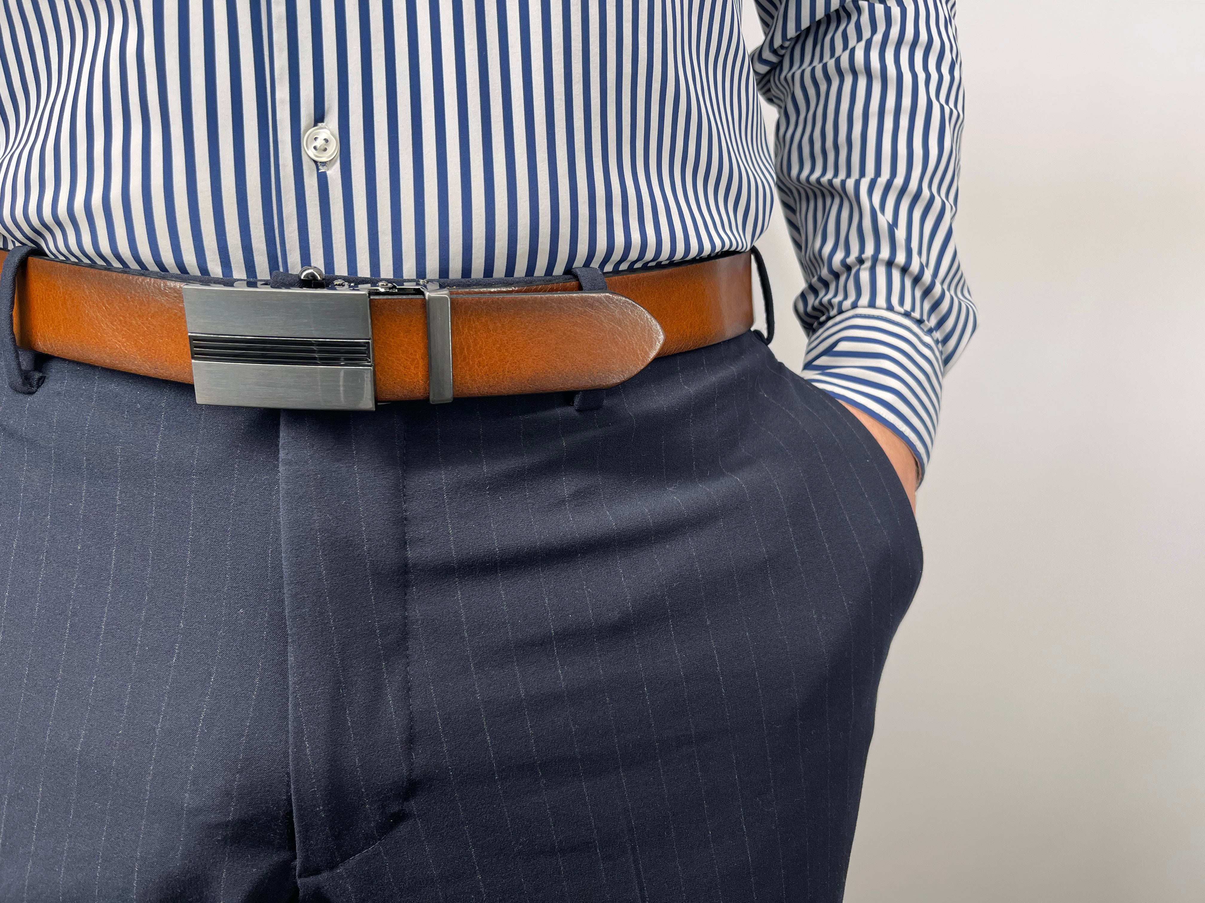 BÆLTER - 6609/35 Belt, Cognac - - Hr Ravn