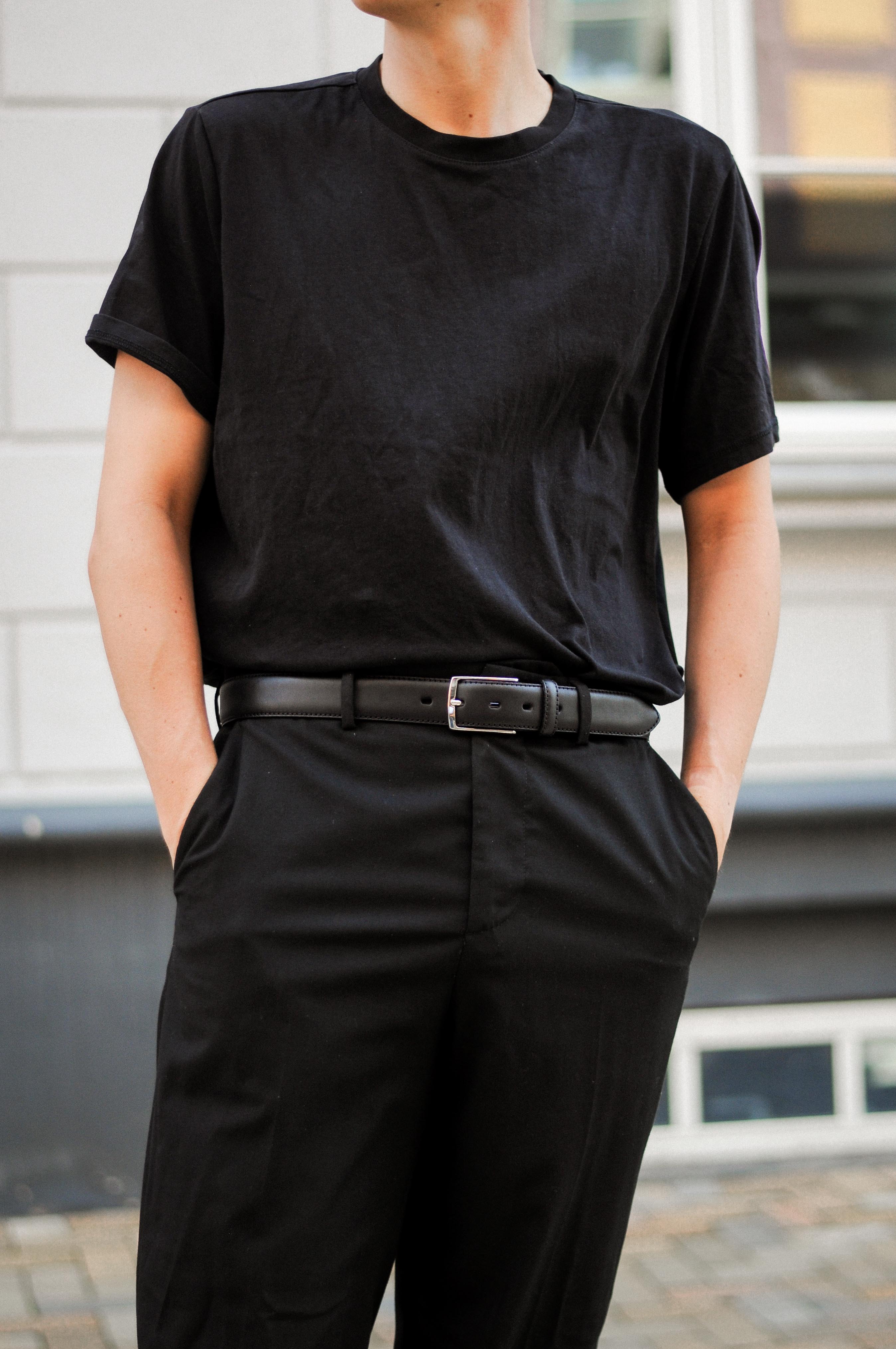 BÆLTER - 6805G/35 Belt, Black - - Hr Ravn